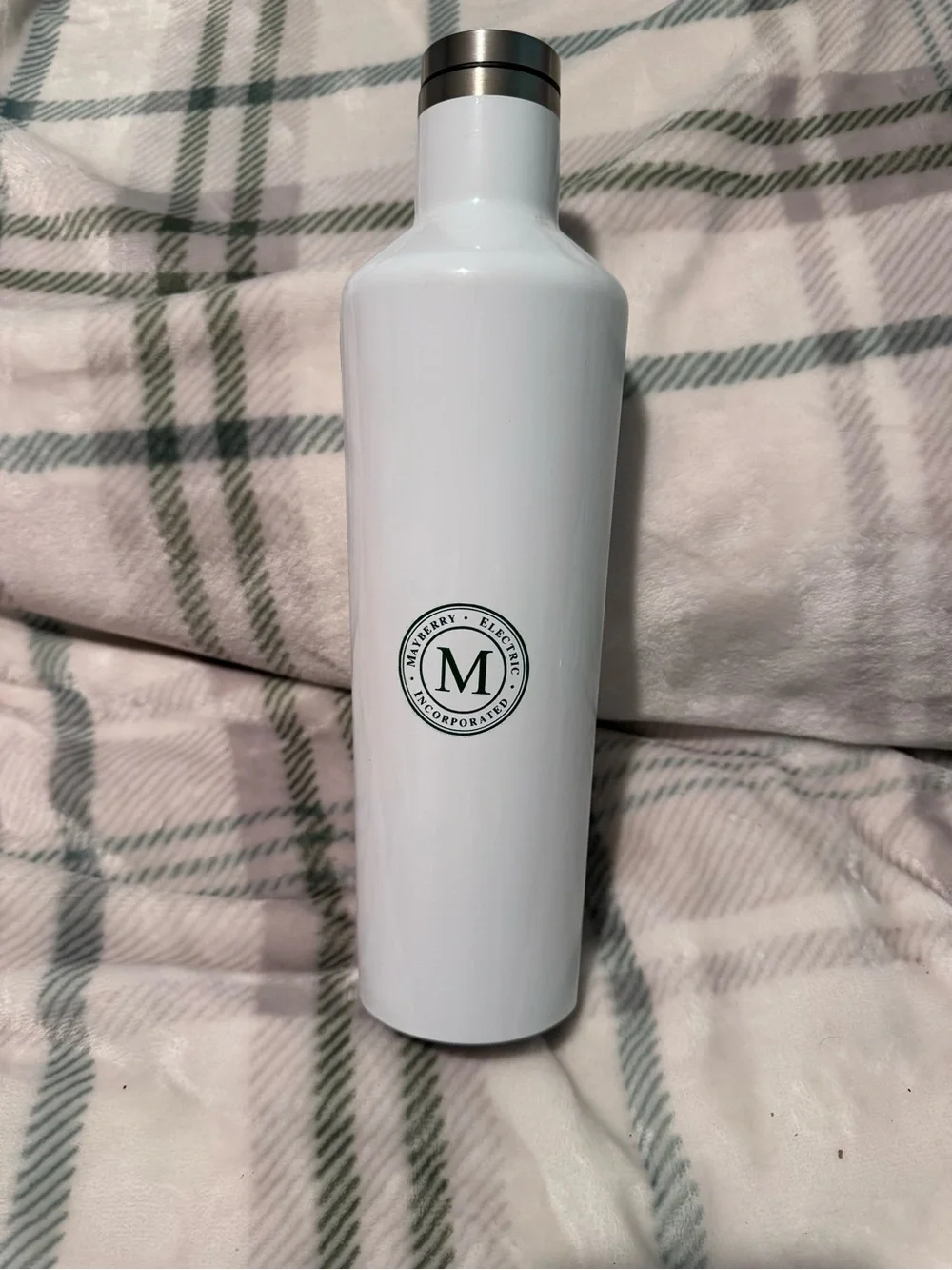 Corkcicle White Insulated Canteen Bottle